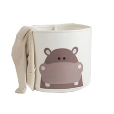 Lapoyu 毛氈娃娃玩具洗衣籃 衣物整理收納籃, C, 1個