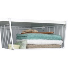 Laforyou 衣櫃層架收納鐵製櫃掛架置物架 小, 單一顏色, 1個