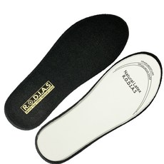 R.O.D.I.A.S 乳膠機能性全片鞋墊 2入組 240mm, 黑色, 1套