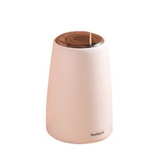 D&J 簡約按壓式牙籤筒 A1, 白色, 1個