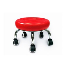 zeraka 滑輪矮凳, 1個, 紅色