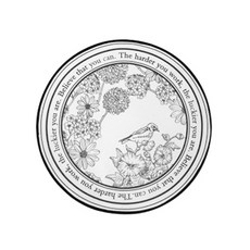 北歐復古風橢圓形地墊, 鳥