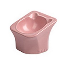 반려동물 급식볼 S, 핑크, 1개