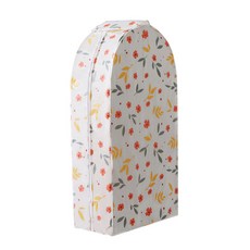 智慧生活花紋大容量防塵衣罩 30*60*90cm, 1件, 1個