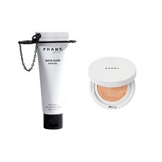 PHANY 퀵글로우 고스트 젤 프라이머 + 쿠션 세트, 21호(쿠션), 1개