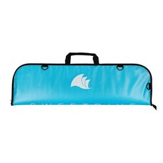 SWEET SWIM 自由潛水篷布硬質泡沫長鰭單肩包, 天藍色