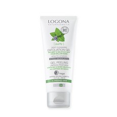 LOGONA 薄荷深層清潔洗面乳, 100ml, 1入