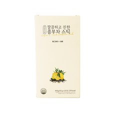 GANGSAN FARM 康普茶濃縮液隨身包 檸檬伯爵紅茶口味, 20g, 20條, 1盒