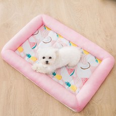 Bean Off House狗狗涼墊, 粉色的