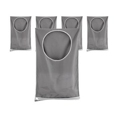 빌드온 욕실 빨래 세탁망 기본형, 블랙, 5개