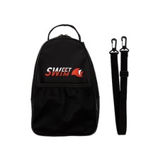 SWEET SWIM 單肩短針包, 黑色的