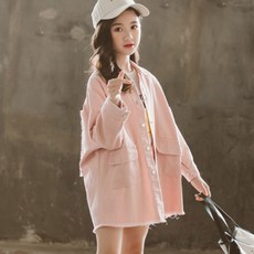 Edgeland 女童 NOW 粉彩夾克