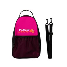 SWEET SWIM 單肩短針包, 粉色的