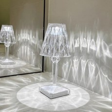 時尚水晶燈檯, 水晶