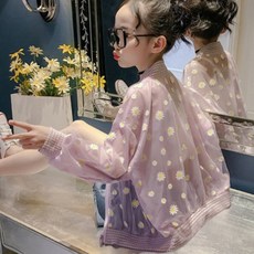 孩童印花透氣外套