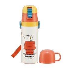 Skater 馬克杯保溫瓶 SKDC4 2款, 史努比, 470ml