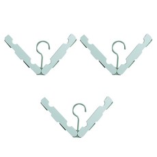 셀렉숀 여행용 접이식 속옷 양말 건조대, 그린, 3개