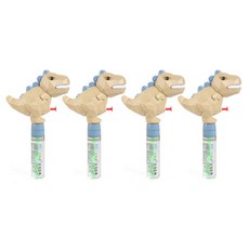 感動Pick恐龍泡泡 4入, 黃色的, 1個