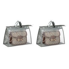 Ants 防塵包包收納盒 灰色 M, 1入, 2個