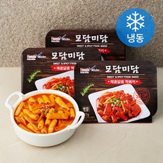 후니스초이스 푸디어스 모담미담 매콤달콤 떡볶이 (냉동), 230g, 3팩