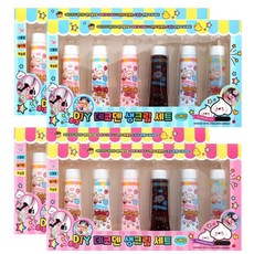 날쌘거북이 데코덴 생크림 기능성 풀 핑크 2p + 블루 2p 세트, 1세트