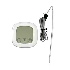 Touch Cook定時器插入型肉類溫度計 白色, 1個