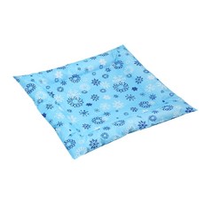 Mompeace 寵物屋 家用 可愛涼感坐墊, 藍色