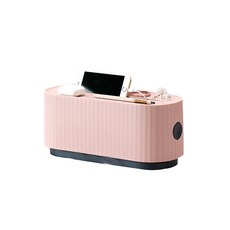 Higher Deco 粉彩電線整理盒 粉紅色, 1個