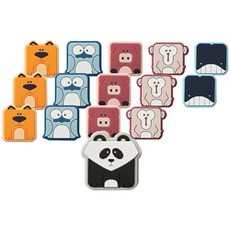 PARA:D 動物造型門把防撞墊 隨機出貨, 15個