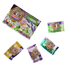 바스로망 온포 탄산 입욕제 라벤더 4종 x 3p 세트, 540g, 1개