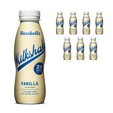 Barebells 香草風味蛋白奶昔, 330ml, 8瓶
