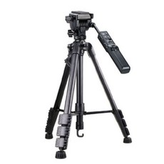 zoonics.com 變焦握把有線遙控器 + 油壓式雲臺三腳架套組, VCT-VPR1 OP