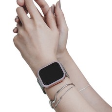 하빙 애플워치 베젤 케이스 42mm, 로즈골드