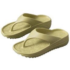 簡約人字拖版型浴室拖鞋, 綠色, 1個