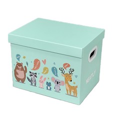 Tanni北歐風多功能紙盒 BGN133, 薄荷, 1個