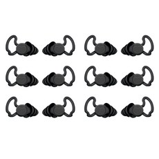 JAR高級耳塞 黑色, 1雙, 6套