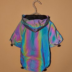 狗狗雨衣 雨衣 中型犬 大型犬 斗篷 威爾斯柯基犬 珍島犬 獵犬 狗狗衣服, 混合顏色, 1個