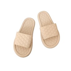 퀄팅타입 욕실화, 베이지, 1개