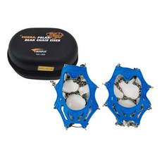 TIERRA 北極熊鏈攀岩冰爪, 藍色 L