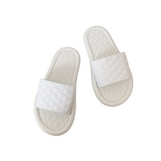 퀄팅타입 욕실화, 화이트, 1개