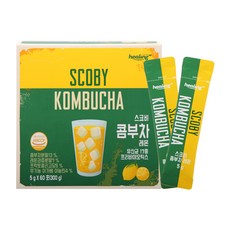 healing 康普茶粉隨身包 檸檬口味, 5g, 60包