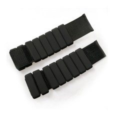 束帶型重量帶 2入, 黑色的, 450克