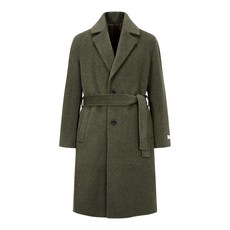 羊毛喀什米爾手工大衣