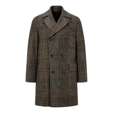 格紋組織大衣