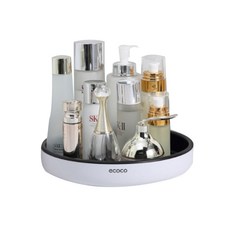 ecoco 회전 조미료통 선반, 블랙