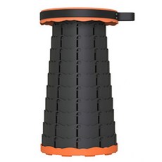 便攜式露營折疊椅, 橘子, 1個