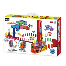 ADLE LAND 多米諾骨牌火箭發射玩具組 120入, 混色