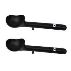 youhouse 冰淇淋勺, 黑色, 2個