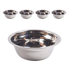 앤코 반려동물 스테인리스 식기, 5개