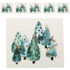 Ov&Ov紙漿材質圖案抹布 樹 YJ106, 6個